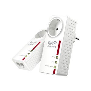 AVM FRITZ!Powerline 1220E - - Powerline Adapterkit - - 1GbE, HomePlug AV (HPAV)