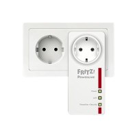 AVM FRITZ!Powerline 1220E - - Powerline Adapterkit - - 1GbE, HomePlug AV (HPAV)