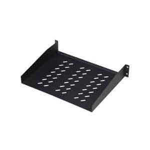 DIGITUS DN-19 TRAY-2-55-SW - Nero - 25 kg - 2U - 48,3 cm (19")