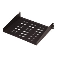 DIGITUS DN-19 TRAY-2-55-SW - Nero - 25 kg - 2U - 48,3 cm (19")