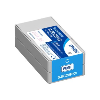 Epson SJIC22P(C) - Cyan - Original - Tintenpatrone