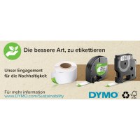 Dymo D1 - Self-adhesive - black on white