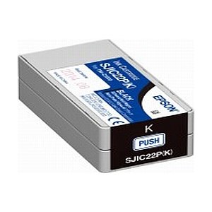 Epson SJIC22P(K): Ink cartridge for ColorWorks C3500 (Black) - Inchiostro a base di pigmento - 1 pz