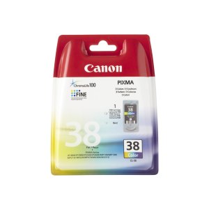 Canon PIXMA CL-38 - Ink Cartridge Original - cyan, magenta, Yellow - 9 ml