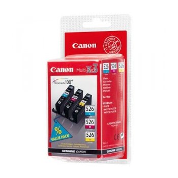 Canon CLI-526 C/M/Y printer cartridge 3 piece(s) original cyan, magenta, yellow