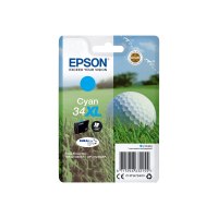 Epson Golf ball Singlepack Cyan 34XL DURABrite Ultra Ink - Resa elevata (XL) - 10,8 ml - 950 pagine - 1 pz