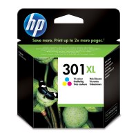 HP 301XL High Yield Cyan/Magenta/Yellow Original Ink Cartridge