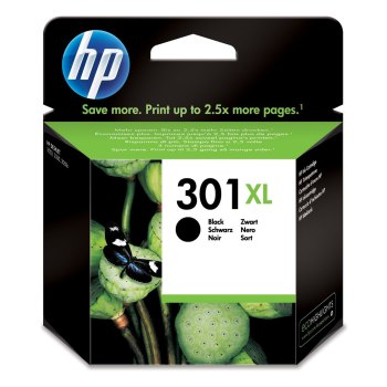 HP 301XL - 8 ml - Hohe Ergiebigkeit - Schwarz