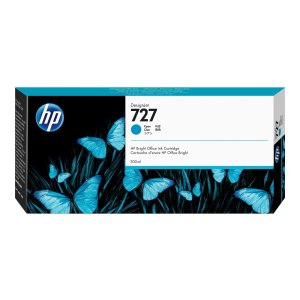 HP 727 - 300 ml - mit hoher Kapazität - Cyan