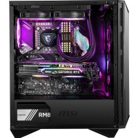 MSI MPG GUNGNIR 110R - Tower - ATX - Seitenteil mit Fenster (gehärtetes Glas) - keine Spannungsversorgung (ATX) - USB/Audio