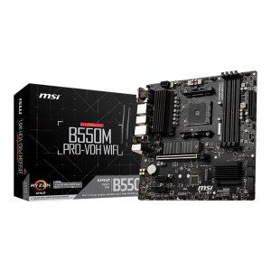 MSI B550M PRO-VDH WIFI - Motherboard - micro ATX - Socket...