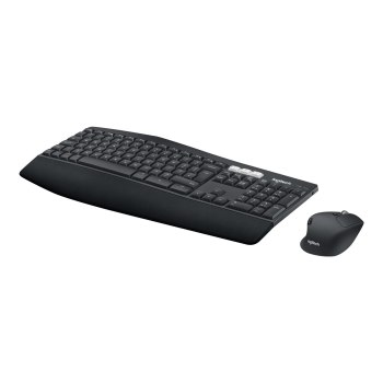 Logitech MK850 Performance - Standard - Senza fili - RF senza fili + Bluetooth - QWERTZ - Nero - Mouse incluso