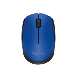 Logitech M170 Wireless Mouse - Ambidestro - Ottico - RF Wireless - 1000 DPI - Nero - Blu