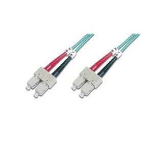 DIGITUS Fiber Optic Multimode Patch Cord, OM4, SC / SC