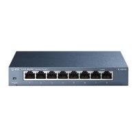 TP-LINK TL-SG108 V4 Switch 8 ports Gb boitier metal - Switch - 1 Gbps