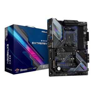 ASRock B550 Extreme4 - AMD - Socket AM4 - AMD Ryzen 3 3rd Gen - 3rd Generation AMD Ryzen 5 - 3rd Generation AMD Ryzen 7 - 3rd Generation AMD... - DDR4-SDRAM - 128 GB - DIMM