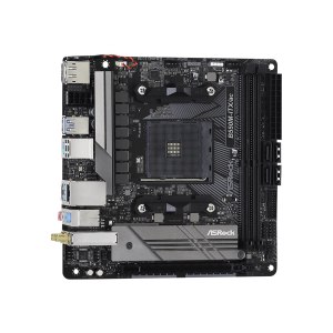 ASRock B550M-ITX/ac - Motherboard - Mini-ITX - Socket AM4 - AMD B550 Chipsatz - USB-C Gen1, USB 3.2 Gen 1 - Bluetooth, Gigabit LAN, Wi-Fi - Onboard-Grafik (CPU erforderlich)