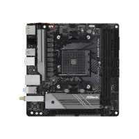 ASRock B550M-ITX/ac - Motherboard - Mini-ITX - Socket AM4 - AMD B550 Chipsatz - USB-C Gen1, USB 3.2 Gen 1 - Bluetooth, Gigabit LAN, Wi-Fi - Onboard-Grafik (CPU erforderlich)