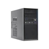 Chieftec Mesh Series CT-01B - Tower - micro ATX 350 Watt (ATX12V 2.3/ PS/2)