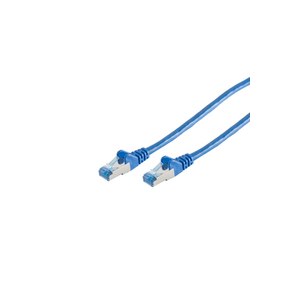 ShiverPeaks Patchkabel CAT6a RJ45 S/FTP 0.25m blue...