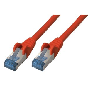ShiverPeaks Patchkabel CAT6a RJ45 S/FTP 0.5m Red -...