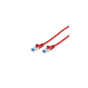 ShiverPeaks Patchkabel CAT6a RJ45 S/FTP 1m Red - Rete - CAT 6a