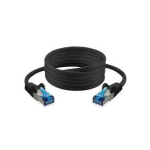 ShiverPeaks Patchkabel CAT6a RJ45 S/FTP 1m Black -...