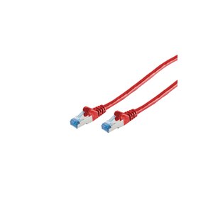 ShiverPeaks Patchkabel CAT6a RJ45 S/FTP 5m Red - Network...