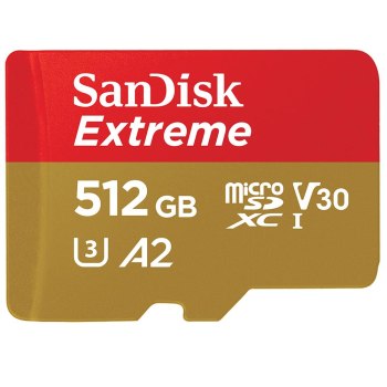 SanDisk Extreme Speicherkarte 512 GB MicroSDXC UHS-I Klasse 10