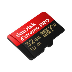 SanDisk Extreme Pro - Flash memory card (microSDXC to SD adapter included)