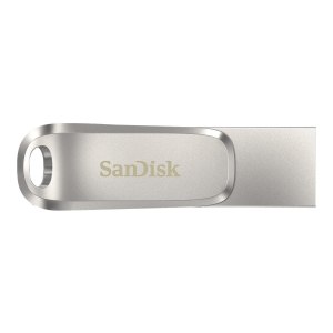 SanDisk Ultra Dual Drive Luxe - 256 GB - USB Type-A / USB Type-C - 3.2 Gen 1 (3.1 Gen 1) - 150 MB/s - Girevole - Acciaio inossidabile