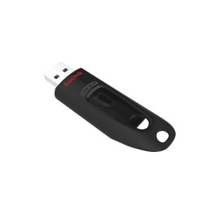 SanDisk Ultra - 512 GB - USB Type-A - 3.2 Gen 1 (3.1 Gen 1) - 100 MB/s - Slide - Black