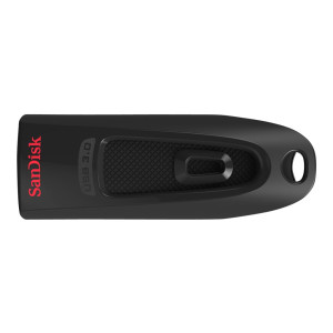 SanDisk Ultra - 512 GB - USB Type-A - 3.2 Gen 1 (3.1 Gen 1) - 100 MB/s - Slide - Black