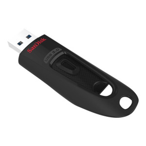 SanDisk Ultra - 512 GB - USB Type-A - 3.2 Gen 1 (3.1 Gen 1) - 100 MB/s - Slide - Black