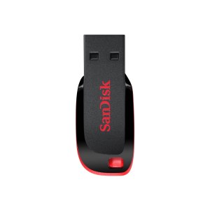 SanDisk Cruzer Blade - 16 GB - USB tipo A - 2.0 - Senza coperchio - 2,5 g - Nero - Rosso