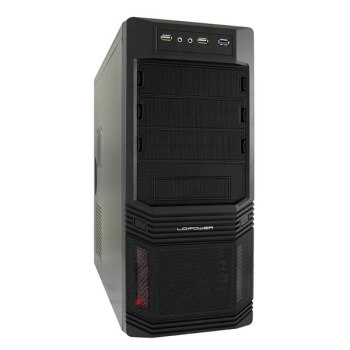 LC-Power PRO-925B - Midi Tower - PC - Nero - ATX - micro ATX - Metallo - HDD - Potenza