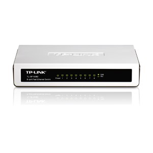 TP-LINK TL-SF1008D 8-Port 10/100Mbps Desktop Switch