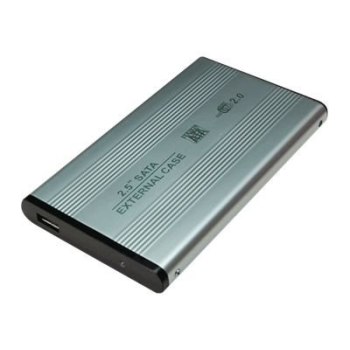 LogiLink Enclosure 2,5 inch S-ATA HDD USB 2.0 Alu