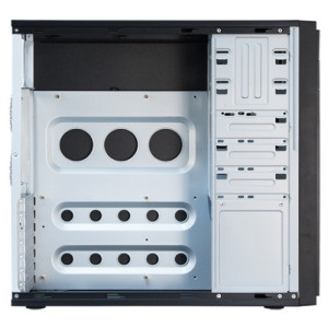 Chieftec Elox Series HQ-01B - Tower - ATX - ohne Netzteil - Schwarz - USB/Audio