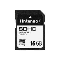 Intenso 3411470 - 16 GB - SDHC - Classe 10 - 40 MB/s - Nero