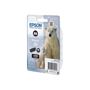 Epson 26 - 4.7 ml - Photo schwarz - Original