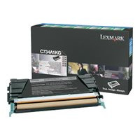 Lexmark Black - original - toner cartridge LCCP, LRP