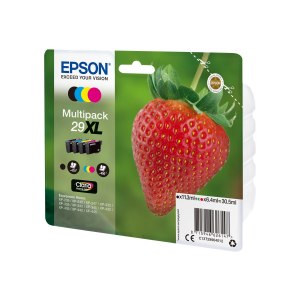 Epson 29XL Multipack - 4er-Pack - XL - Schwarz, Gelb,...