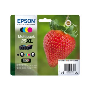 Epson 29XL Multipack - 4er-Pack - XL - Schwarz, Gelb, Cyan, Magenta