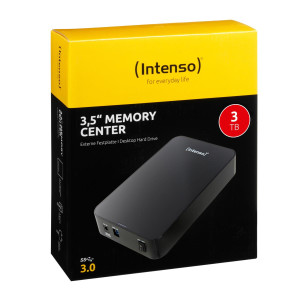 Intenso Memory Center Externe Festplatte 3000 GB Schwarz