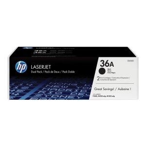 HP 36A - 2-pack - black - original