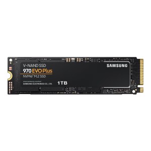 Samsung 970 EVO Plus MZ-V7S1T0BW - SSD - encrypted - 1 TB - internal - M.2 2280 - PCIe 3.0 x4 (NVMe)