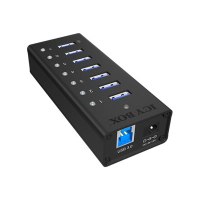 ICY BOX IB-AC618 - Hub - 7 x SuperSpeed USB 3.0