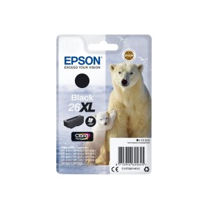 Epson 26XL - 12.2 ml - XL - Schwarz - Original