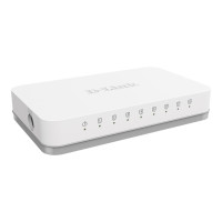 D-Link GO-SW-8GE - Switch - unmanaged - 8 x 10/100/1000